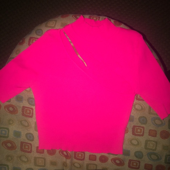Neon Crop Top - Picture 2 of 2